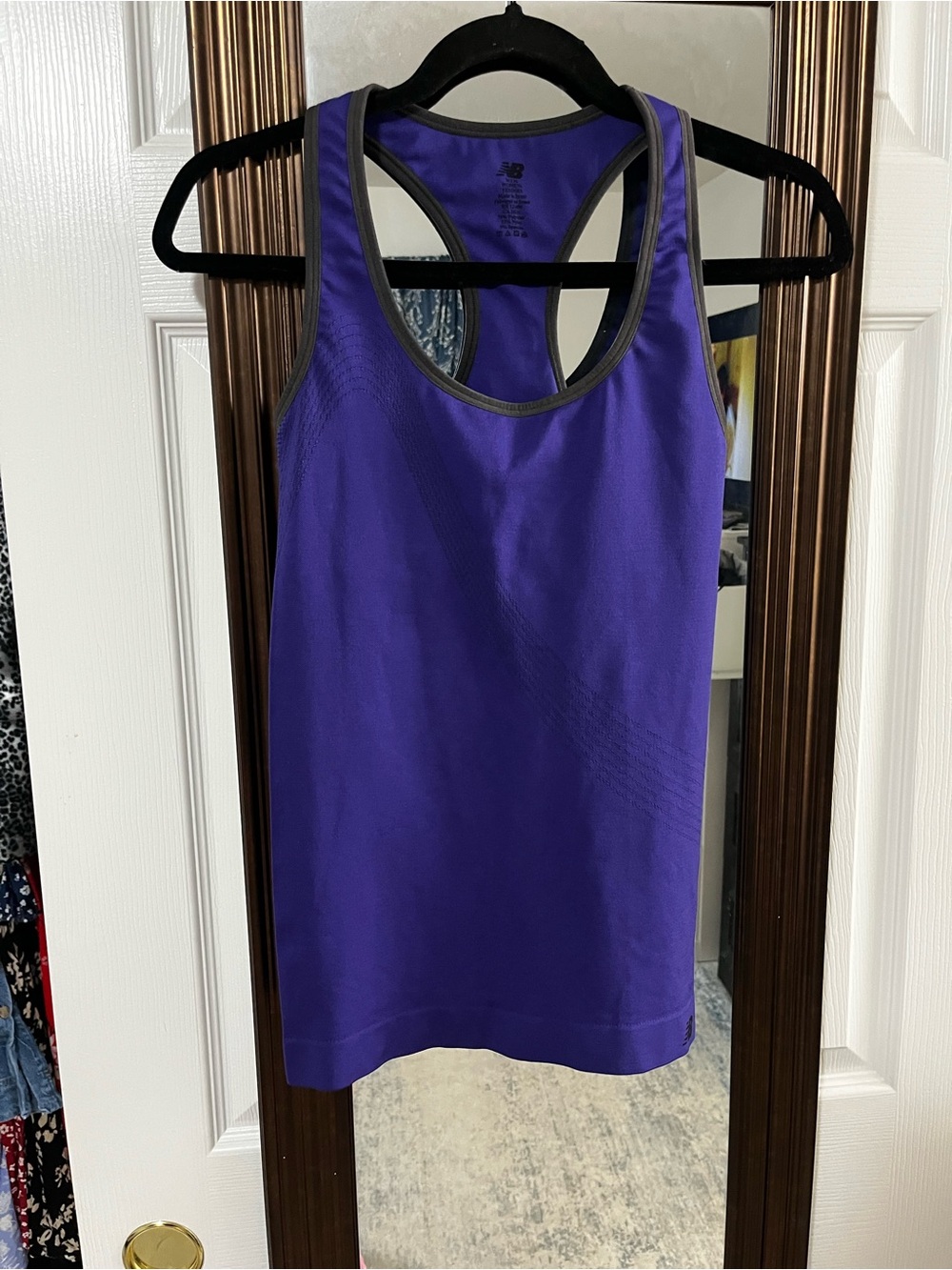 New Balance purple tank top